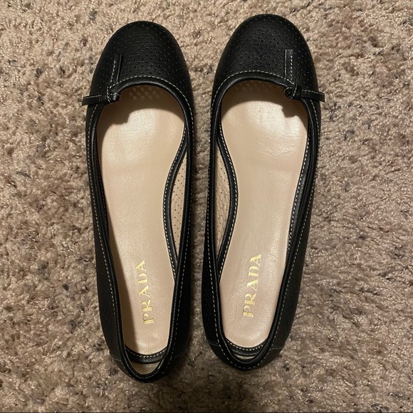 Prada Perforated Flats - Picture 5 of 6